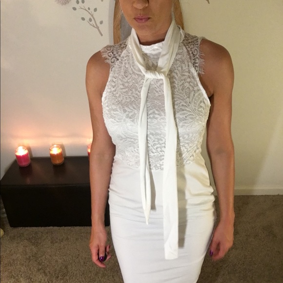 White Lace Lookin Like Grace Dress - Picture 2 of 6